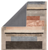 Jaipur Living Parallel Handmade Geometric Gray/ Pink Area Rug (9'X13')