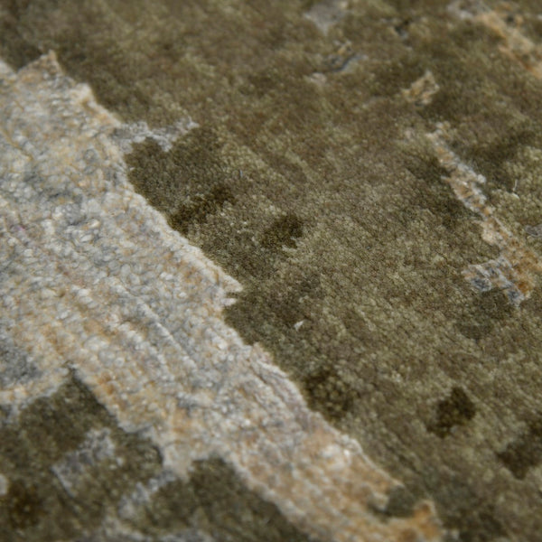 AMER Rugs Synergy SYN-16 Hand-Knotted Abstract Transitional Area Rug Tan 10' x 14'