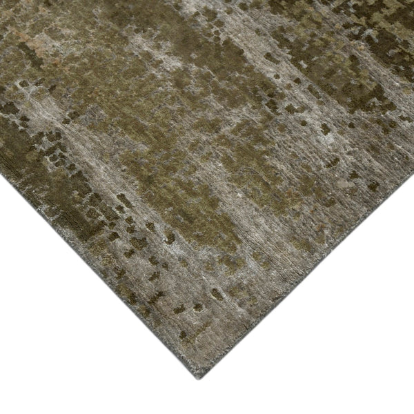 AMER Rugs Synergy SYN-16 Hand-Knotted Abstract Transitional Area Rug Tan 10' x 14'