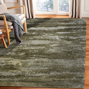 AMER Rugs Synergy SYN-16 Hand-Knotted Abstract Transitional Area Rug Tan 10' x 14'