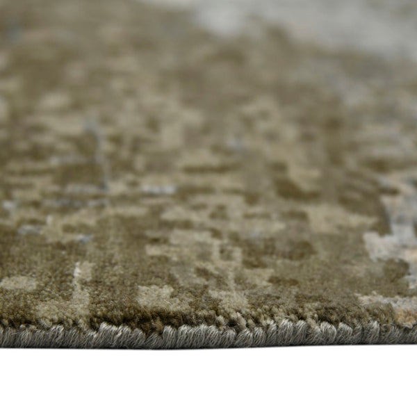 AMER Rugs Synergy SYN-16 Hand-Knotted Abstract Transitional Area Rug Tan 10' x 14'