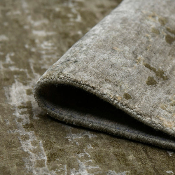 AMER Rugs Synergy SYN-16 Hand-Knotted Abstract Transitional Area Rug Tan 10' x 14'