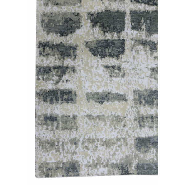 AMER Rugs Synergy SYN-45 Hand-Knotted Abstract Modern & Contemporary Area Rug Gray/Tan 10' x 14'