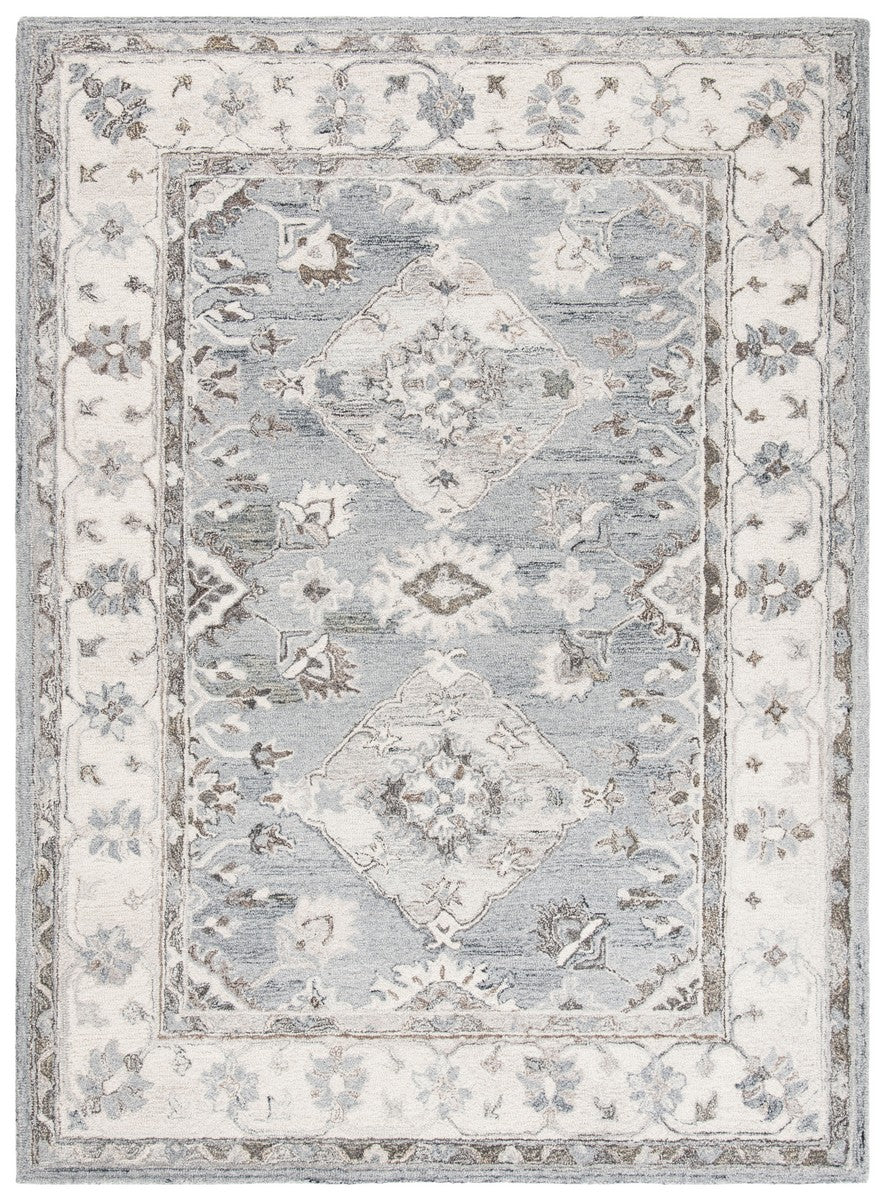 Safavieh Suzani 331 Hand Tufted Wool and Cotton with Latex Contemporary Rug SZN331A-8