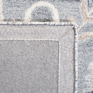 Suzani 334 Contemporary Hand Tufted 100% Wool Pile Rug Grey