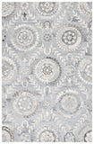 Suzani 334 Hand Tufted Wool and Cotton with Latex Contemporary Rug