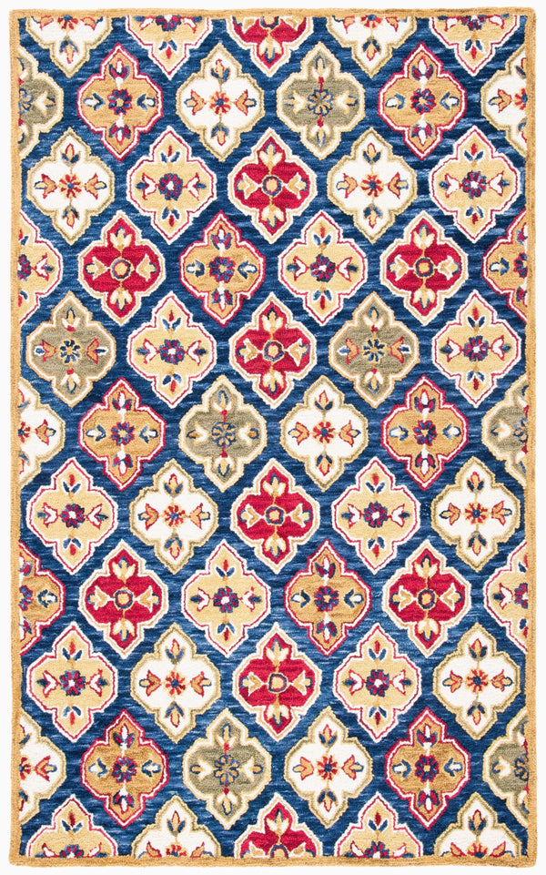 Safavieh Suzani 401 Hand Tufted Wool Country & Floral Rug SZN401N-8