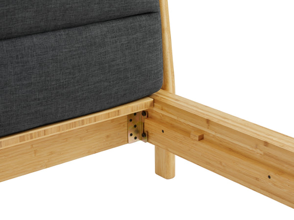 Greenington Santa Cruz Platform Bed with Fabric GSC0003WH