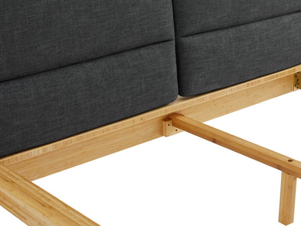 Greenington Santa Cruz Platform Bed with Fabric GSC0003WH