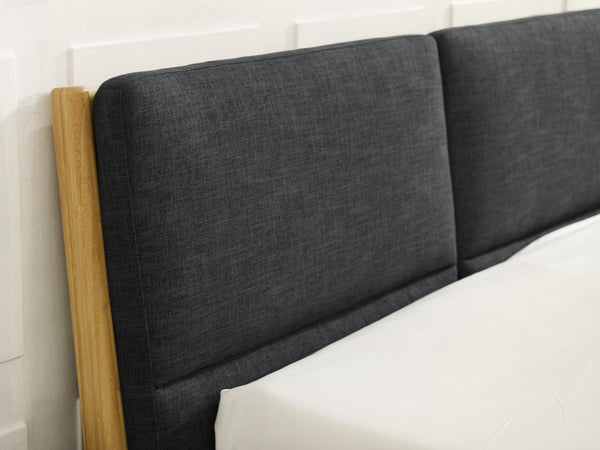 Greenington Santa Cruz Platform Bed with Fabric GSC0003WH