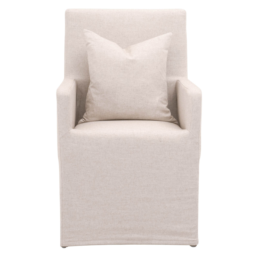 Essentials for Living Stitch & Hand - Dining & Bedroom Shelter Slipcover Arm Chair 6665.JUT/NGB
