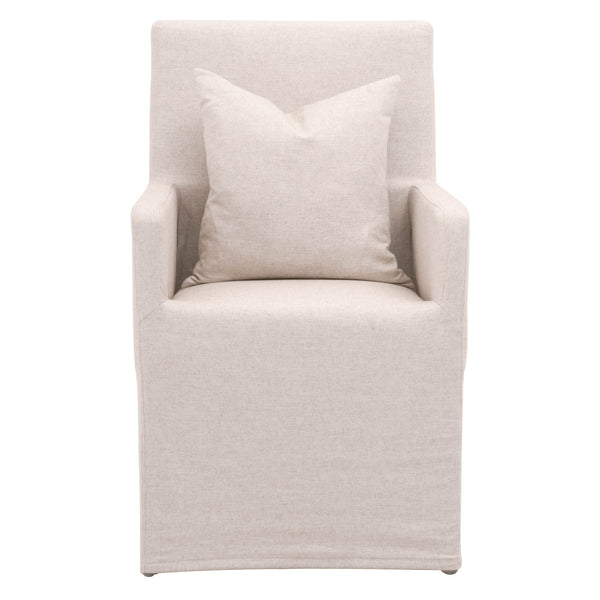 Essentials for Living Stitch & Hand - Dining & Bedroom Shelter Slipcover Arm Chair 6665.JUT/NGB