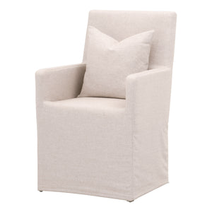 Essentials for Living Stitch & Hand - Dining & Bedroom Shelter Slipcover Arm Chair 6665.JUT/NGB