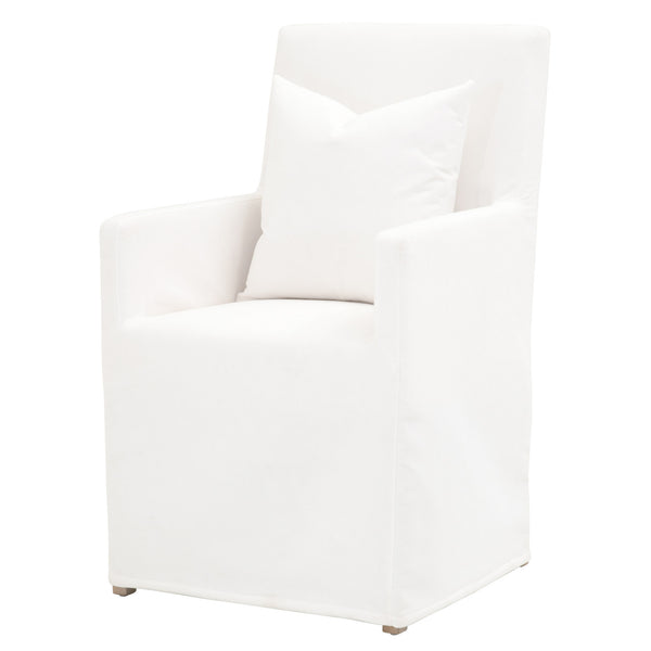 Essentials for Living Stitch & Hand - Dining & Bedroom Shelter Slipcover Arm Chair 6665.LPPRL/NGB