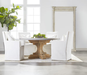 Essentials for Living Stitch & Hand - Dining & Bedroom Shelter Slipcover Arm Chair 6665.LPPRL/NGB