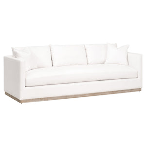 Essentials for Living Stitch & Hand - Upholstery Siena 96" Plinth Base Sofa 6607-3.LMIVO/NG
