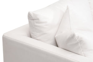 Essentials for Living Stitch & Hand - Upholstery Siena 96" Plinth Base Sofa 6607-3.LMIVO/NG