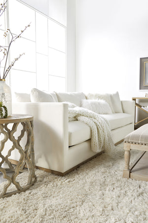 Essentials for Living Stitch & Hand - Upholstery Siena 96" Plinth Base Sofa 6607-3.LMIVO/NG