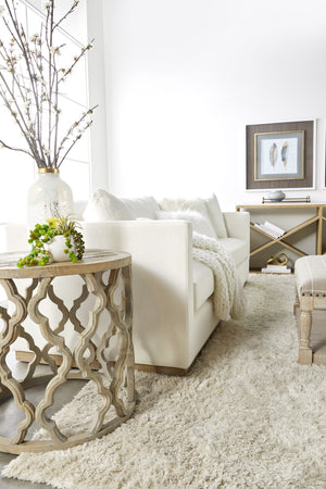 Essentials for Living Stitch & Hand - Upholstery Siena 96" Plinth Base Sofa 6607-3.LMIVO/NG