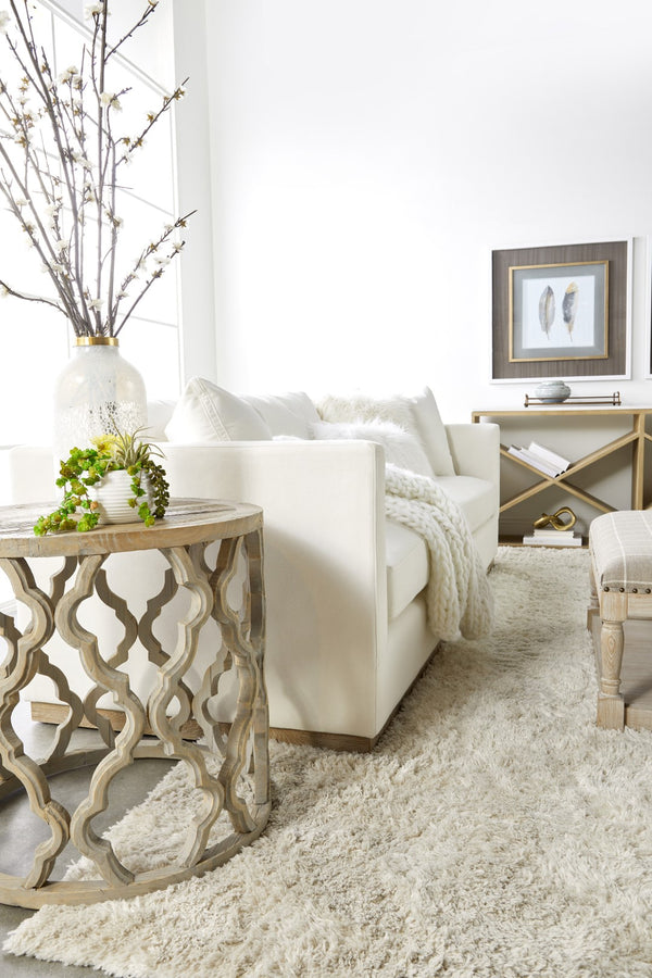 Essentials for Living Stitch & Hand - Upholstery Siena 96" Plinth Base Sofa 6607-3.LMIVO/NG