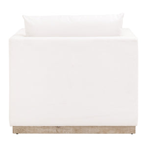 Essentials for Living Stitch & Hand - Upholstery Siena Plinth Base Sofa Chair 6607-1.LMIVO/NG