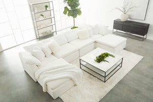 Essentials for Living Stitch & Hand - Upholstery Sky Modular Armless Chair 6610-1S.LPPRL