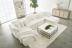 Essentials for Living Stitch & Hand - Upholstery Sky Modular Armless Chair 6610-1S.LPPRL