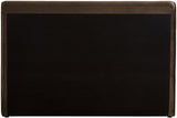 Sloan Velvet / Engineered Wood / Foam Contemporary Brown Velvet Full Bed (3 Boxes) - 59" W x 89" D x 44.5" H