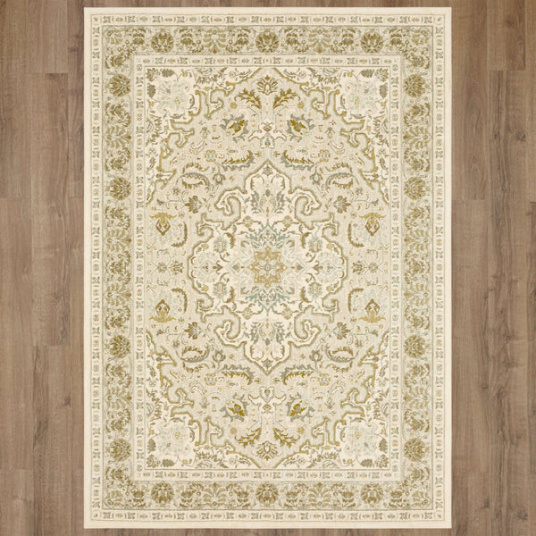 Karastan Rugs Sofia Natural 9' 6" x 12' 11" Area Rug