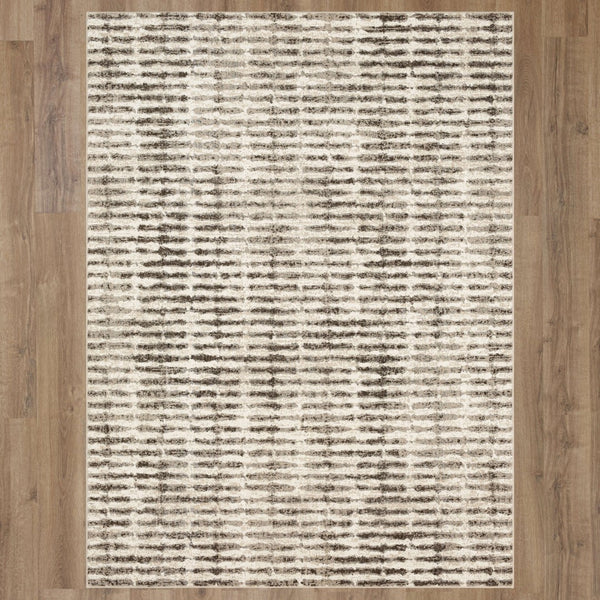 Karastan Rugs Steadfast Dim Grey 9' 6" x 12' 11" Area Rug