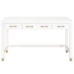 Essentials for Living Traditions Stella Desk 6137.WHT/BBRS
