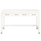 Essentials for Living Traditions Stella Desk 6137.WHT/BBRS