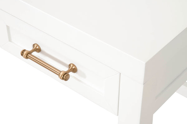 Essentials for Living Traditions Stella Desk 6137.WHT/BBRS