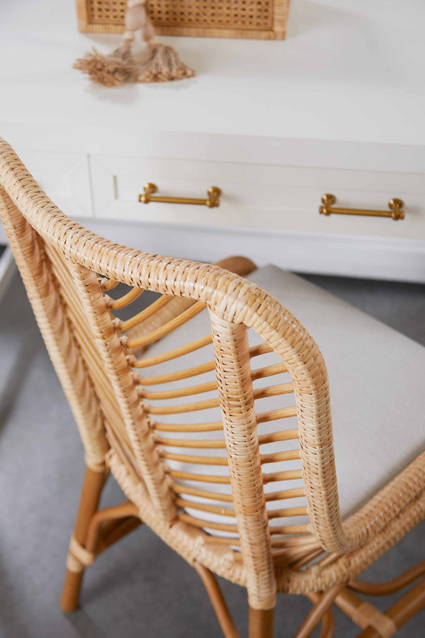 Essentials for Living Traditions Stella Desk 6137.WHT/BBRS