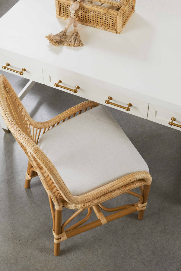 Essentials for Living Traditions Stella Desk 6137.WHT/BBRS