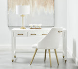 Essentials for Living Traditions Stella Desk 6137.WHT/BBRS