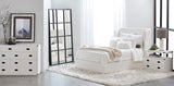 Essentials for Living Stitch & Hand - Dining & Bedroom Stewart Queen Bed 7126-1.LPPRL/NG