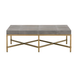 Traditions Strand Shagreen Coffee Table