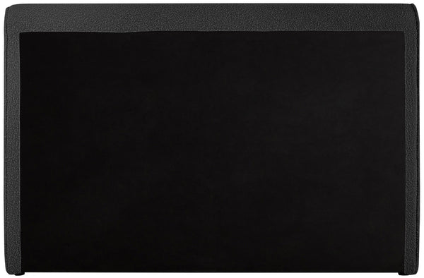 Stylus Boucle Fabric / Engineered Wood / Foam Contemporary Black Boucle Fabric Full Bed (3 Boxes) - 59" W x 89" D x 44.5" H