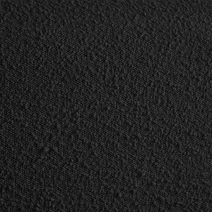 Stylus Boucle Fabric / Engineered Wood / Foam Contemporary Black Boucle Fabric Full Bed (3 Boxes) - 59" W x 89" D x 44.5" H