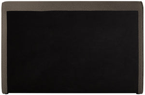 Stylus Boucle Fabric / Engineered Wood / Foam Contemporary Brown Boucle Fabric Full Bed (3 Boxes) - 59" W x 89" D x 44.5" H