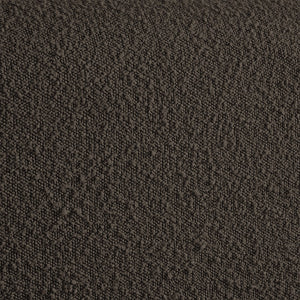 Stylus Boucle Fabric / Engineered Wood / Foam Contemporary Brown Boucle Fabric Full Bed (3 Boxes) - 59" W x 89" D x 44.5" H