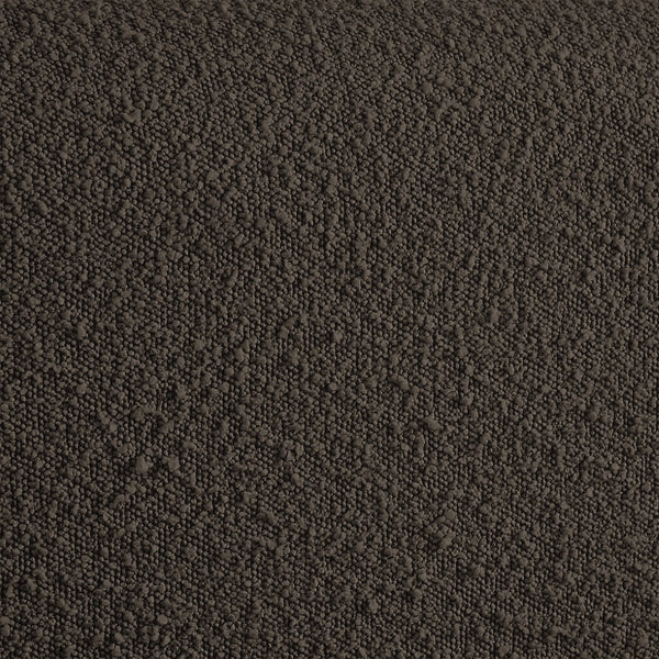 Stylus Boucle Fabric / Engineered Wood / Foam Contemporary Brown Boucle Fabric Full Bed (3 Boxes) - 59" W x 89" D x 44.5" H