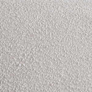 Stylus Boucle Fabric / Engineered Wood / Foam Contemporary Cream Boucle Fabric Full Bed (3 Boxes) - 59" W x 89" D x 44.5" H