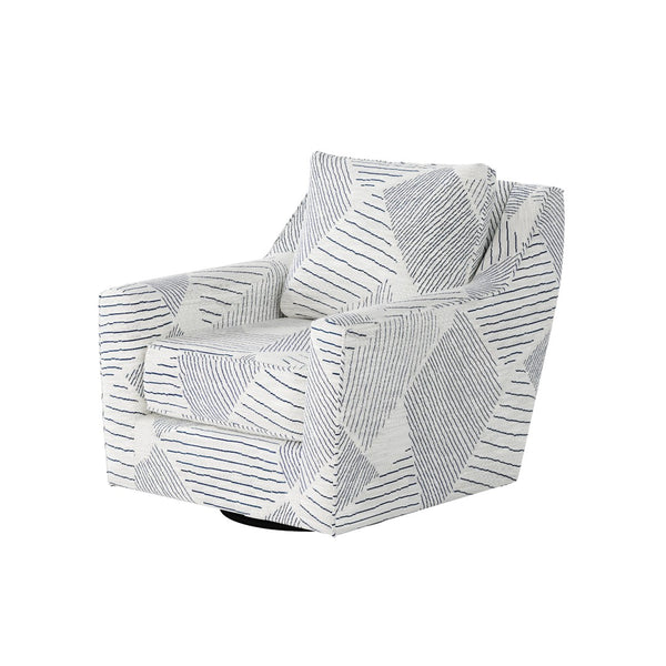 Fusion 67-02G-C Transitional Swivel Glider Chair 67-02G-C Palisoul Batik