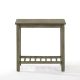 New Classic Furniture Eden Chairside Table Gray T07-23-GRY