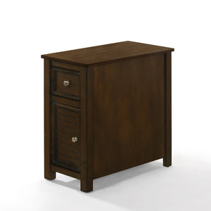 New Classic Furniture Samson End Table with Drwr Brown T082-23-BRN