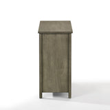 New Classic Furniture Samson End Table with Drwr Gray T082-23-GRY