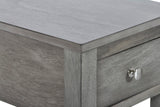 New Classic Furniture Noah End Table With Drawer Gray T13-23-GRY