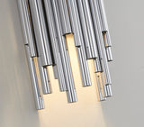 Bethel Shiny Nickel LED Wall Sconce in Stainless Steel